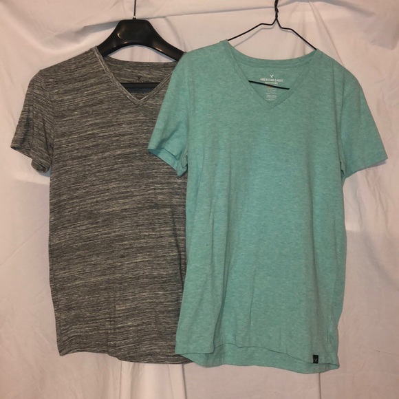 American Eagle Outfitters Other - TWO SUPER COOL AMERICAN EAGLE BRAND VNECK T-SHIRTS
